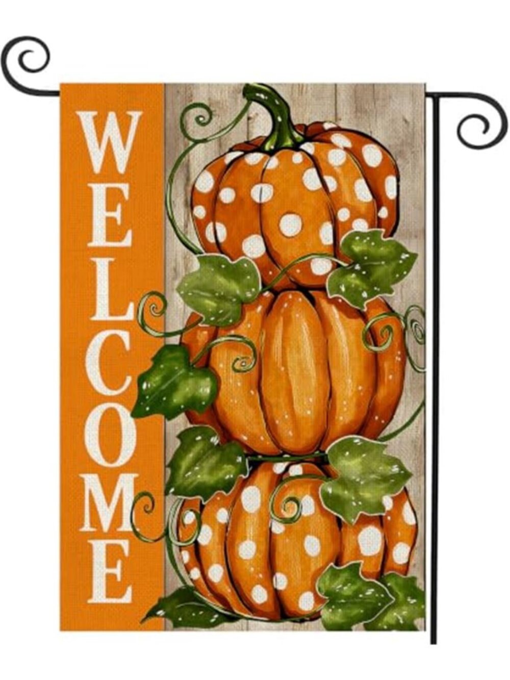 Fall Decorations Garden Flag 12x18 Inch for Outside Double Sided Weather & Fade